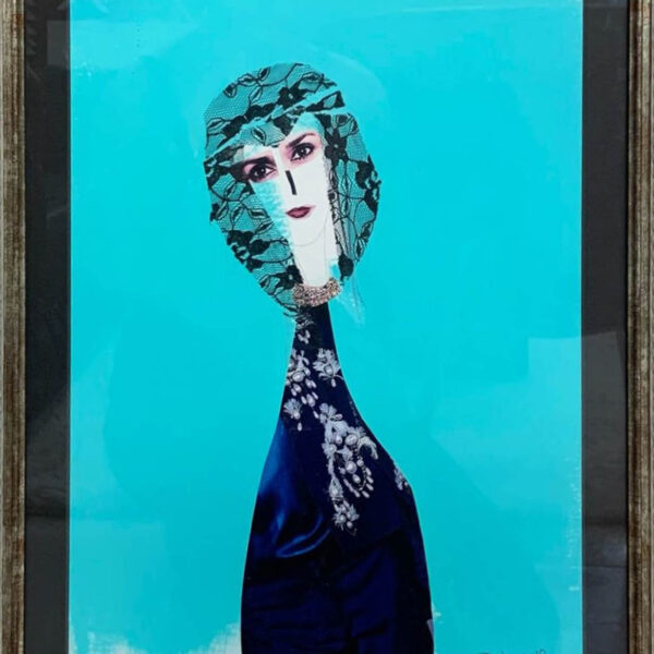 Chica con Velo Negro - Zeta Yeyati